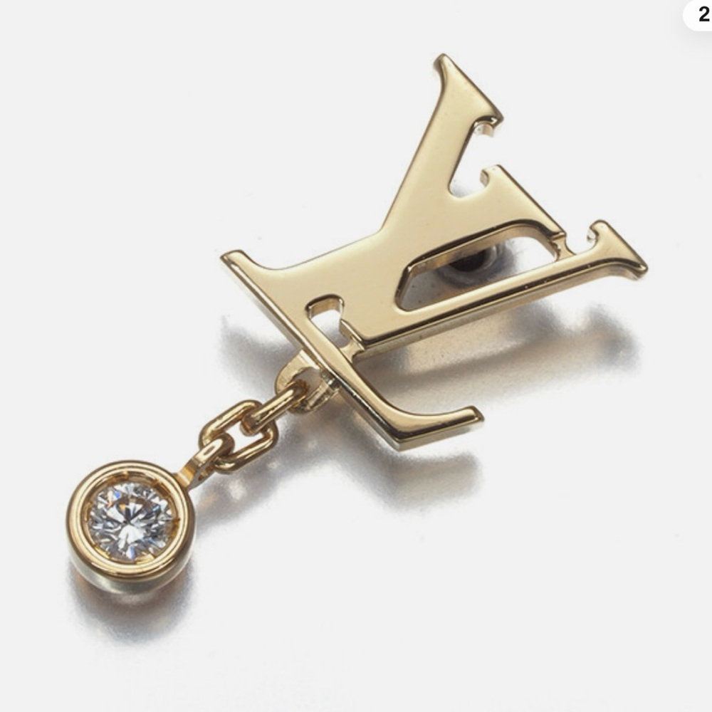 Louis Vuitton Pair of Idylle Blossom Earrings 18k gold diamond